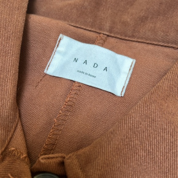 NADA Korean jacket | Oversized boxy shirt jacket - Picture 9 of 9